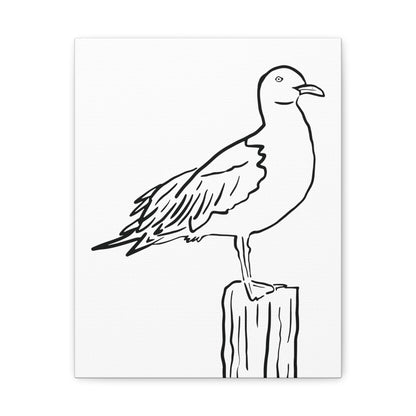 Seagull Canvas Gallery Wrap