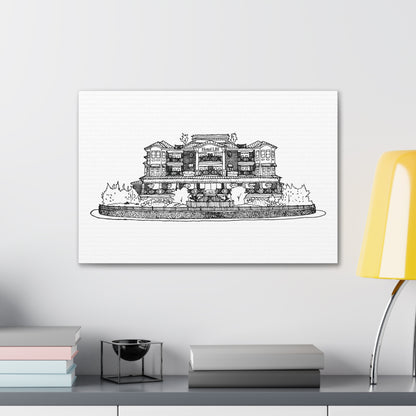 Hotel LBI Canvas Art Print