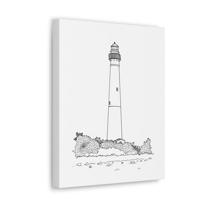 Barnegat Lighthouse Canvas Gallery Wrap