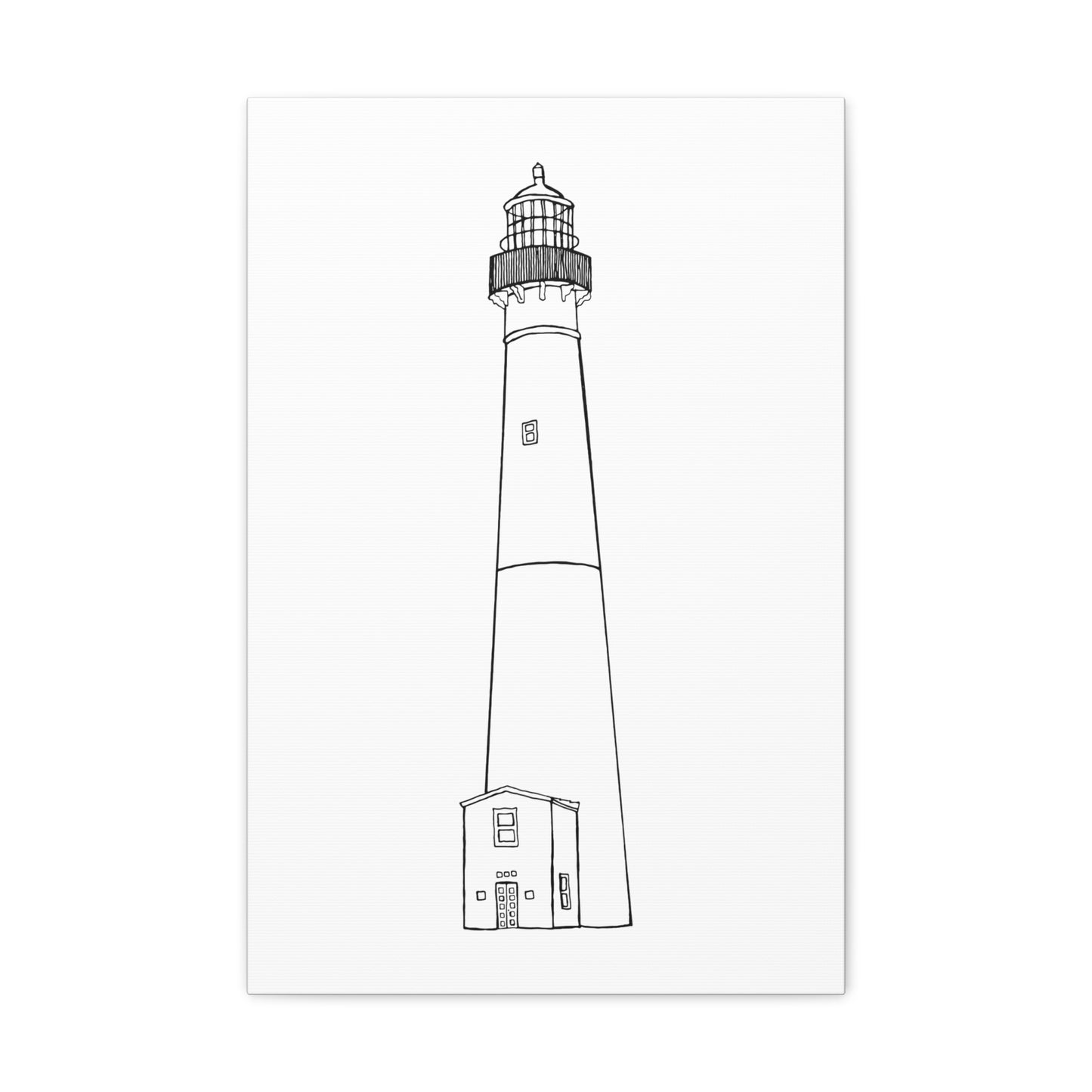 Barnegat Lighthouse Canvas Gallery Wrap