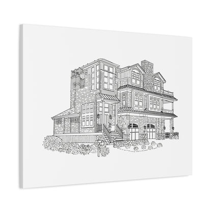 Custom Drawing Canvas Art Print