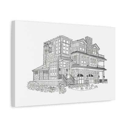 Custom Drawing Canvas Art Print