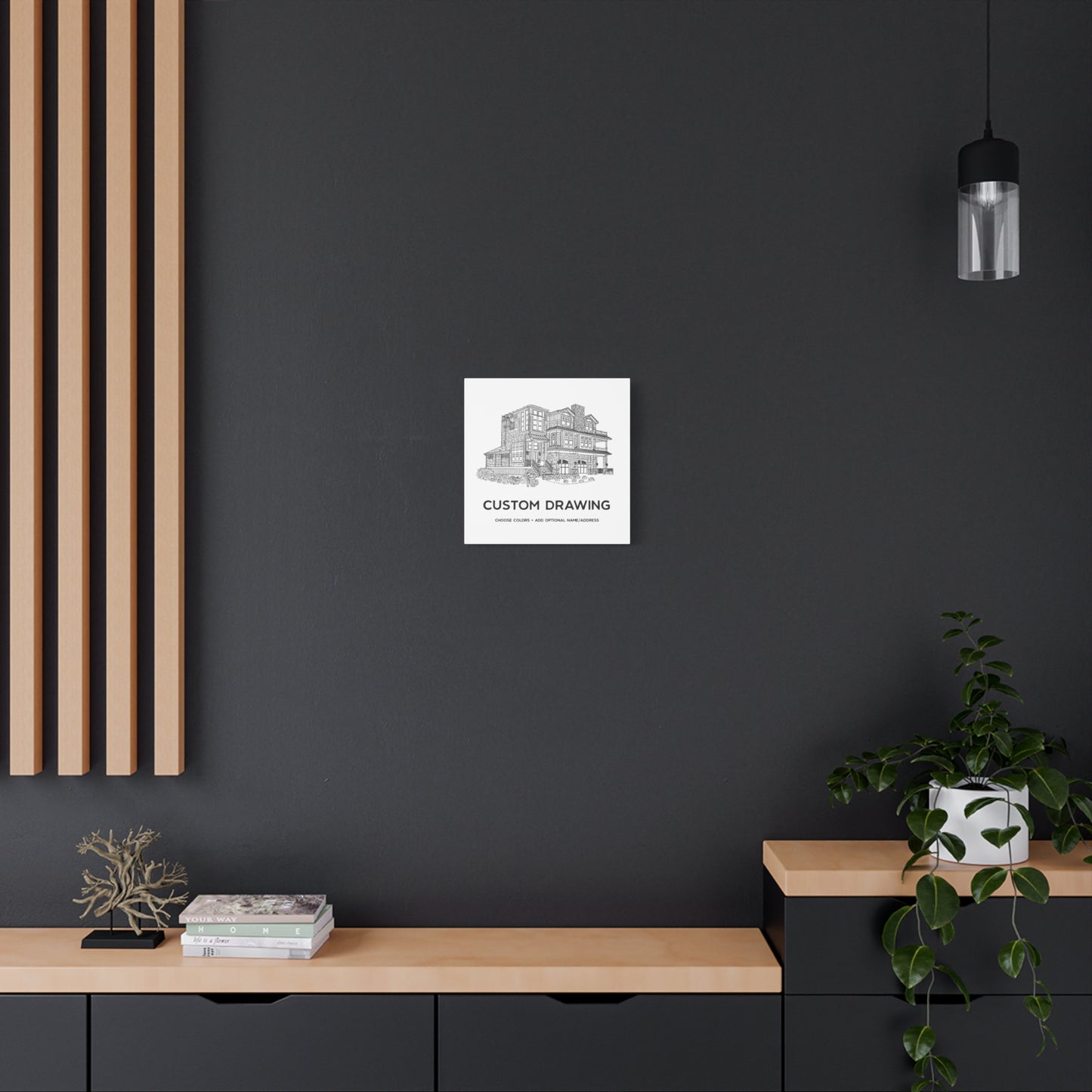 Custom Drawing Canvas Art Print