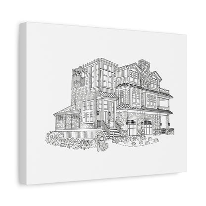 Custom Drawing Canvas Art Print