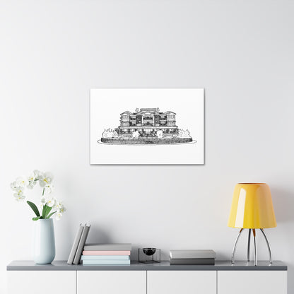 Hotel LBI Canvas Art Print