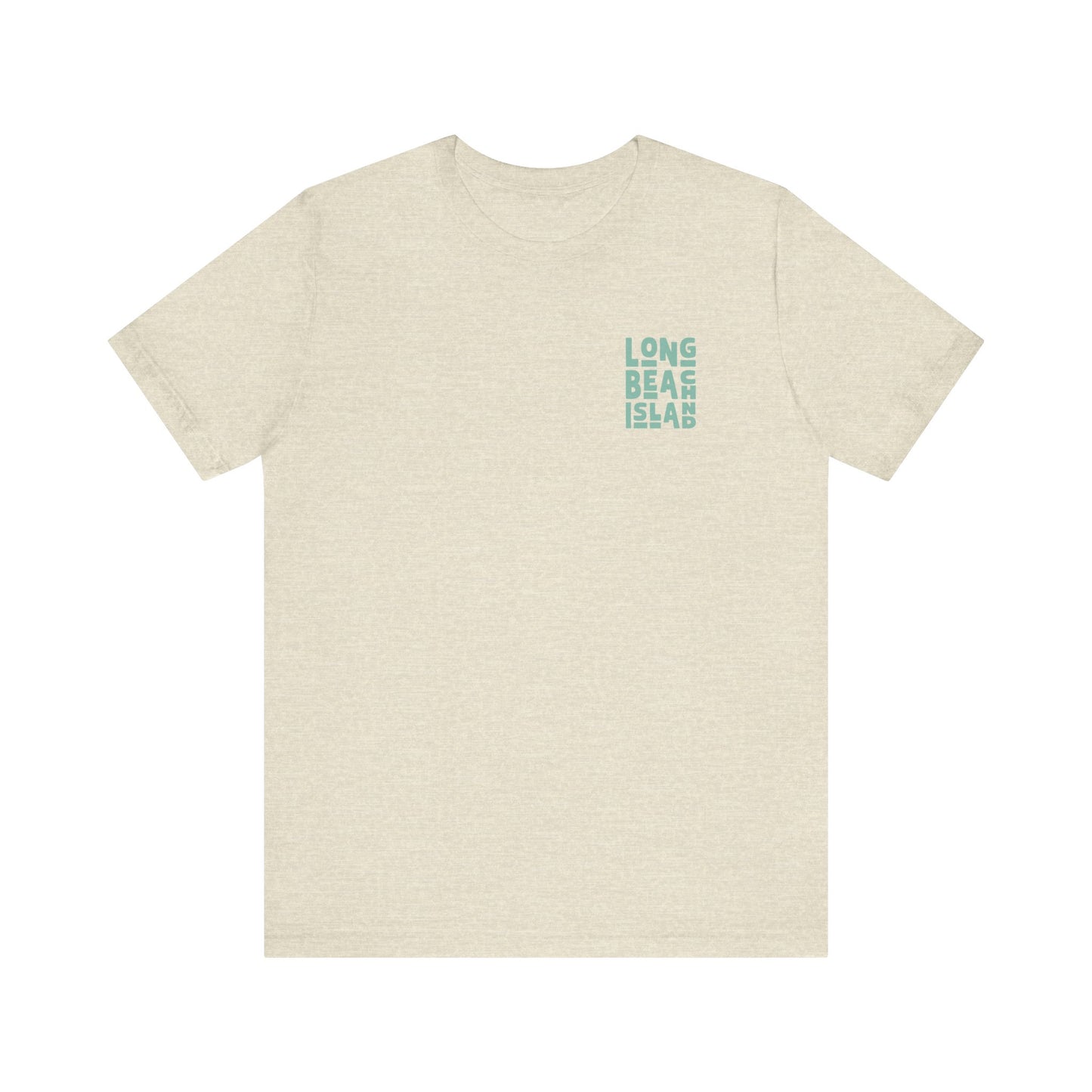 Long Beach Island Unisex Jersey Tee - Perfect Summer Style