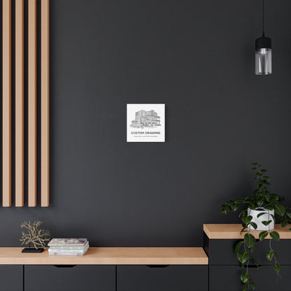Custom Drawing Canvas Art Print