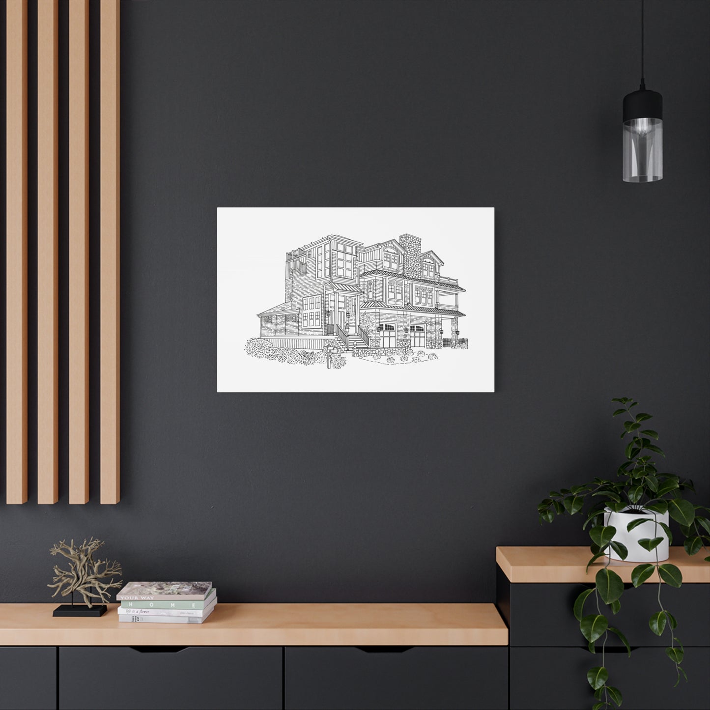 Custom Drawing Canvas Art Print