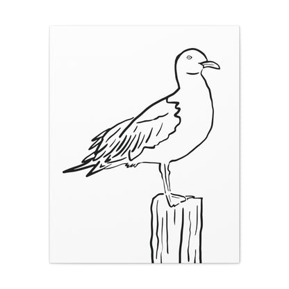 Seagull Canvas Gallery Wrap