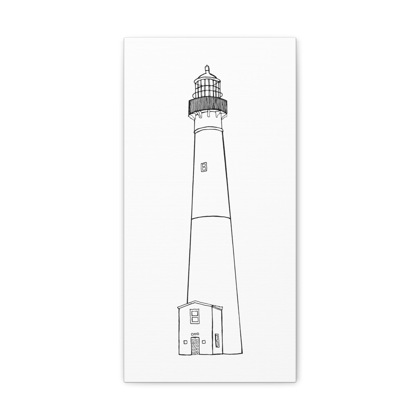 Barnegat Lighthouse Canvas Gallery Wrap