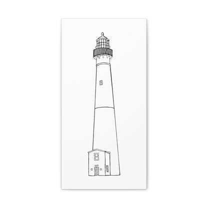 Barnegat Lighthouse Canvas Gallery Wrap