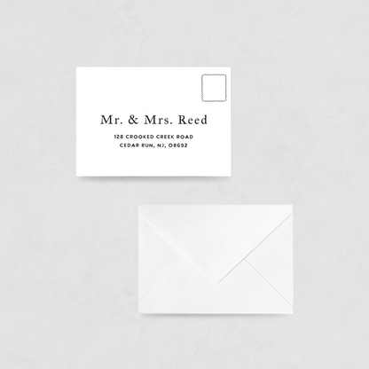 A1 RSVP Envelope