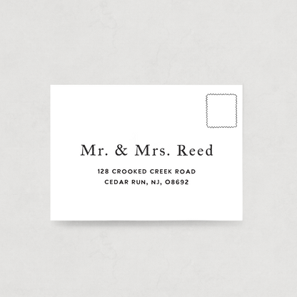 A1 RSVP Envelope