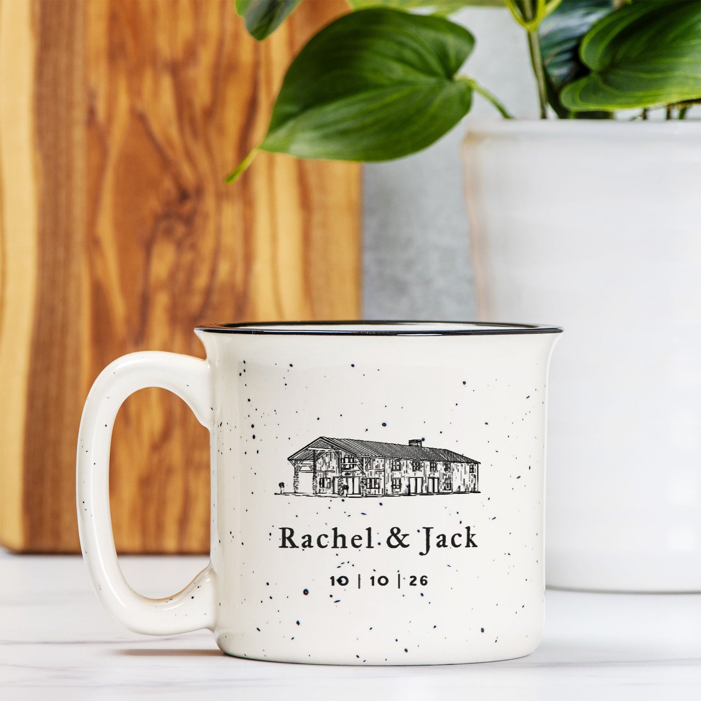 Custom Wedding Ceramic Mug