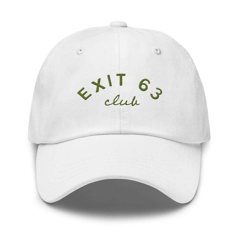 Exit 63 Club Embroidered Hat