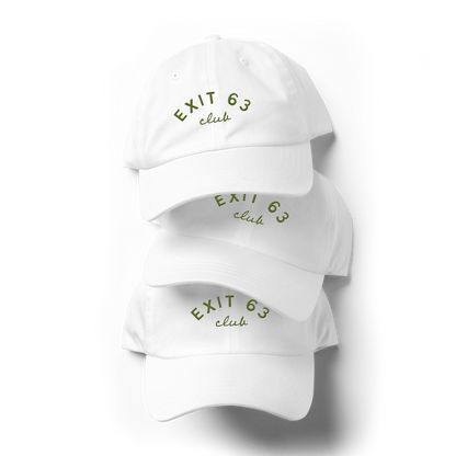 Exit 63 Club Embroidered Hat