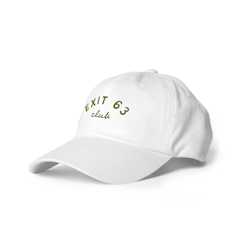 Exit 63 Club Embroidered Hat