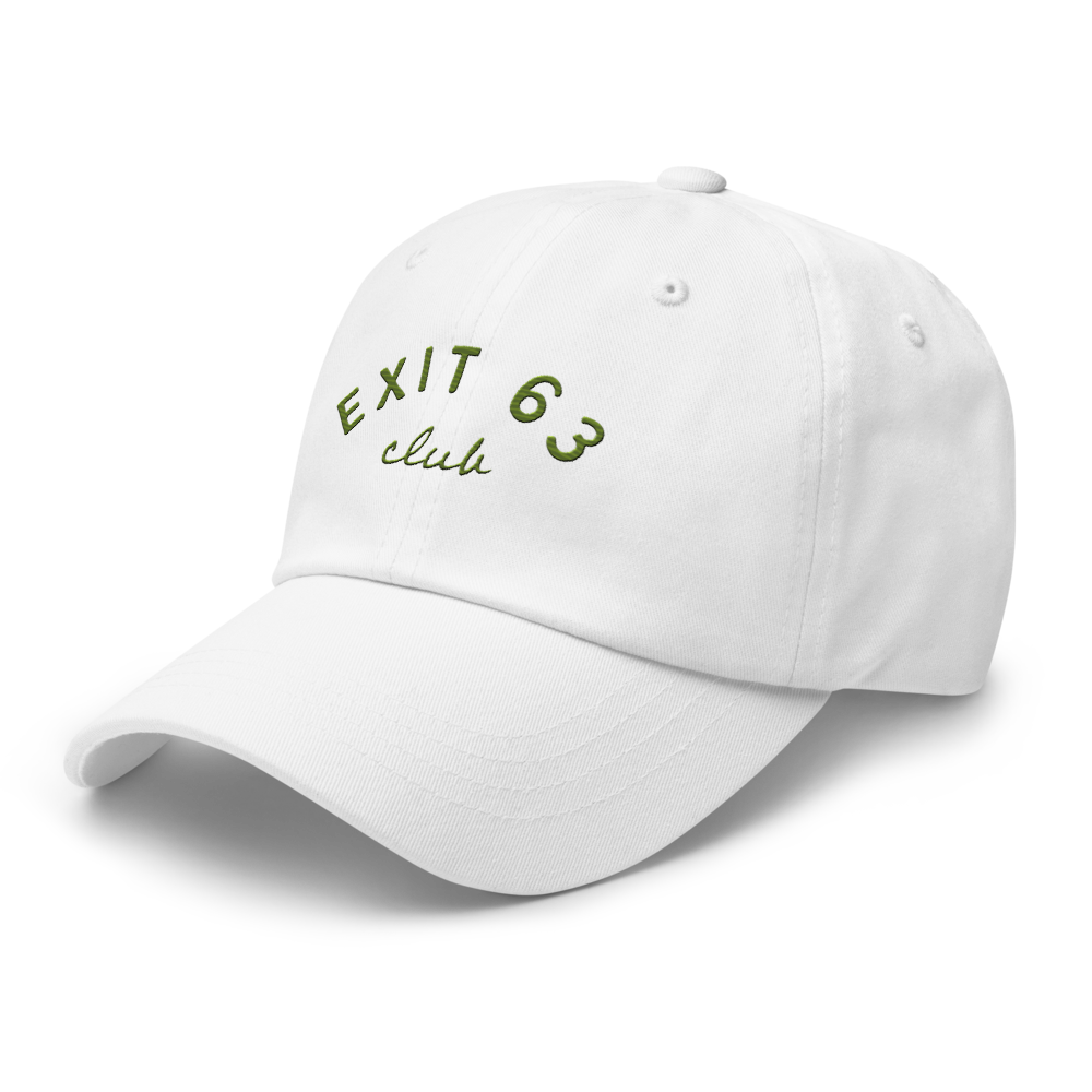 Exit 63 Club Embroidered Hat