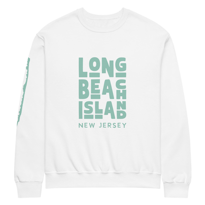 Retro LBI Crew Neck Sweatshirt