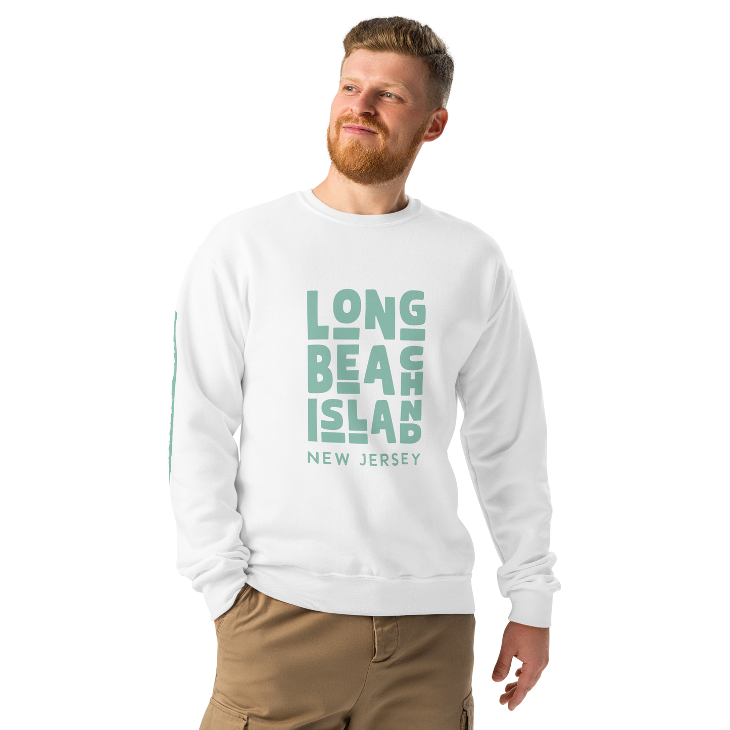 Retro LBI Crew Neck Sweatshirt