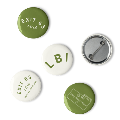 Exit 63 Club Pin Buttons