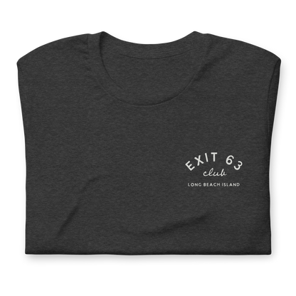 Embroidered Exit 63 Club T-shirt