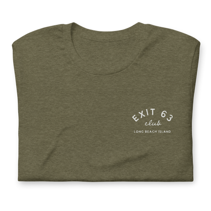 Embroidered Exit 63 Club T-shirt