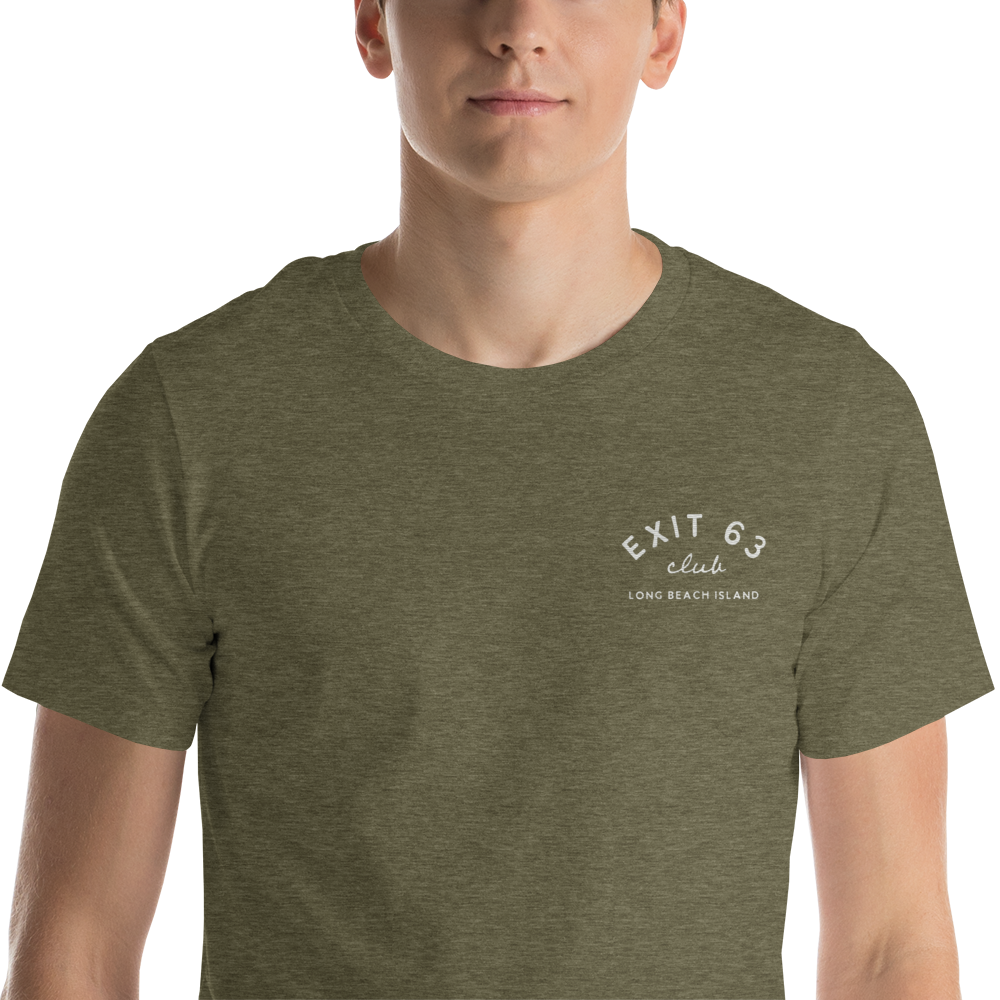 Embroidered Exit 63 Club T-shirt