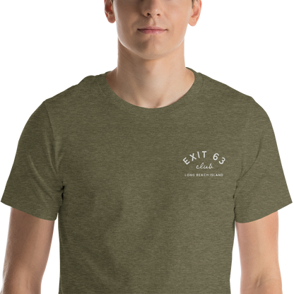 Embroidered Exit 63 Club T-shirt