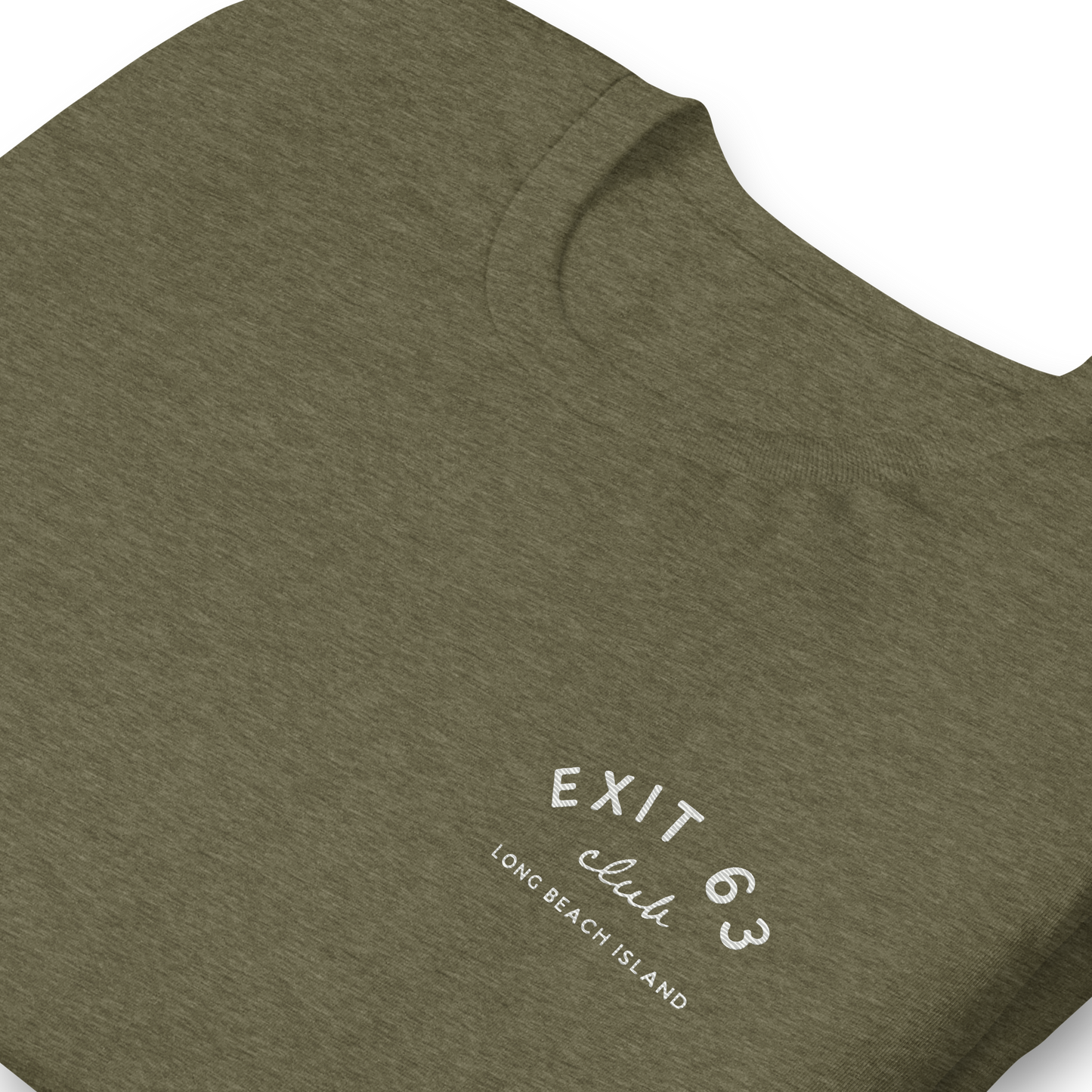 Embroidered Exit 63 Club T-shirt