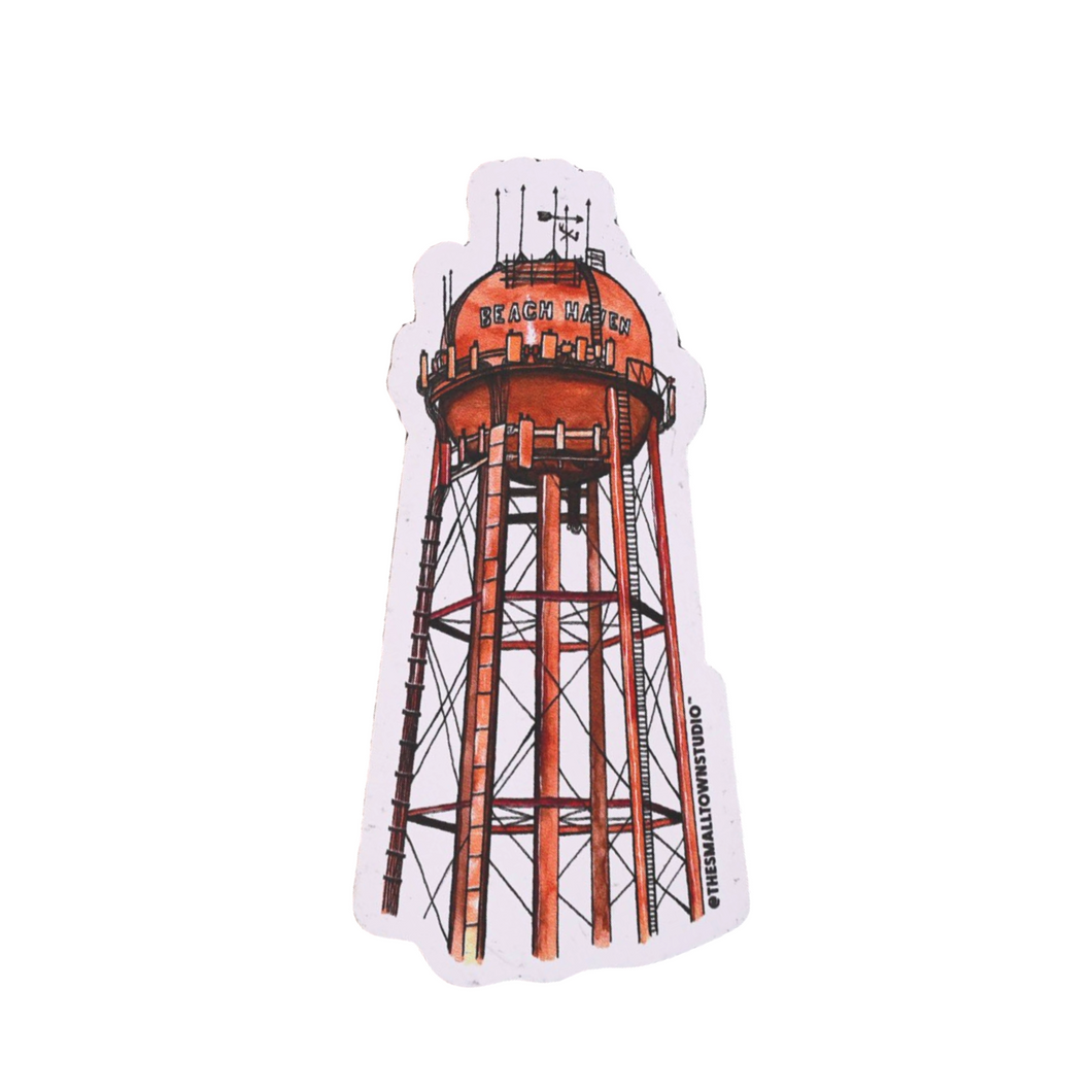 Beach Haven Water Tower Magnet