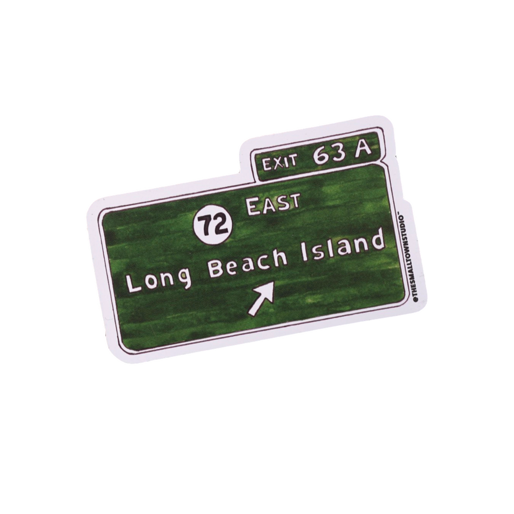 LBI Exit 63 Sticker