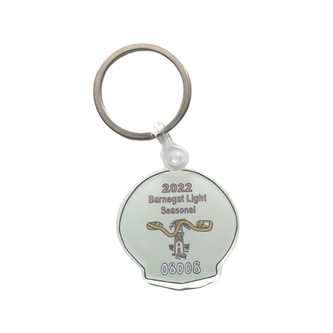 2022 Beach Badge Key Chain